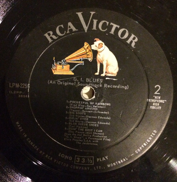 Elvis Presley - G. I. Blues | RCA Victor (LPM-2256) - 4