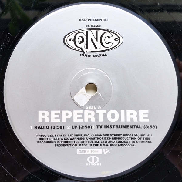 Q Ball & Curt Cazal - Repertoire | Gee Street (63881-33550-1) - 3 Q Ball & Curt Cazal - Repertoire | Gee Street (63881-33550-1) - 3