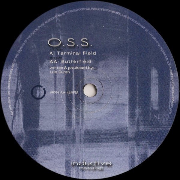 O.S.S. - Terminal Field / Butterfield | Inductive Recordings (IR004)