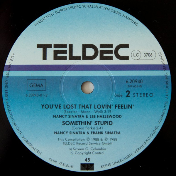 Nancy Sinatra - These Boots Are Made For Walking | TELDEC (247 654-0) - 4 Nancy Sinatra - These Boots Are Made For Walking | TELDEC (247 654-0) - 4