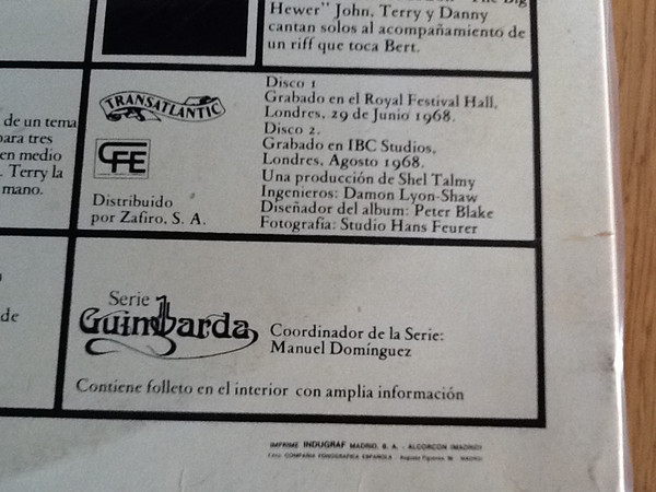 Pentangle - Sweet Child = Dulce Niña | Transatlantic Records (DD-22007/8) - 3 Pentangle - Sweet Child = Dulce Niña | Transatlantic Records (DD-22007/8) - 3