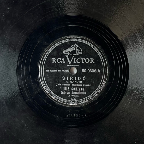 Luiz Gonzaga - Siridó / Legua Tirana | RCA Victor (80-0606)
