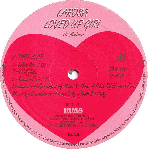 Larosa - Loved Up Girl | Calypso Records (CPS 065)