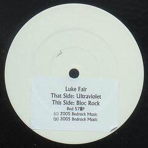 Luke Fair - Ultraviolet / Bloc Rock | Bedrock Records (BED 57P) - 4