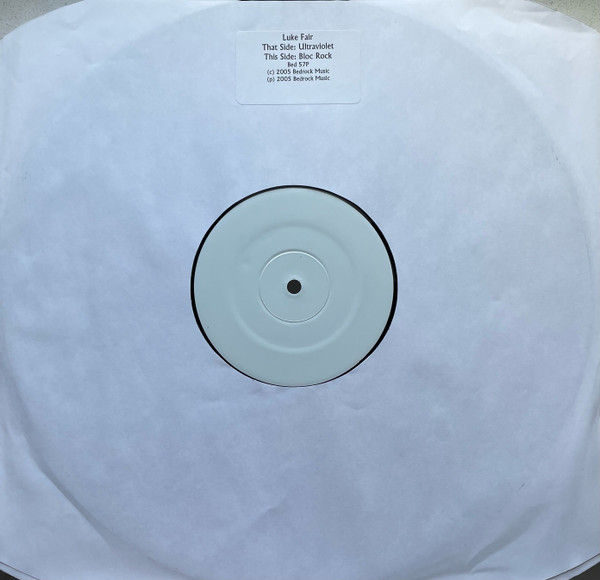 Luke Fair - Ultraviolet / Bloc Rock | Bedrock Records (BED 57P) - main