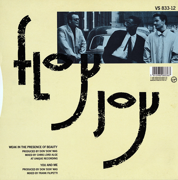 Floy Joy - Weak In The Presence Of Beauty | Virgin (VS 833-12) - 2