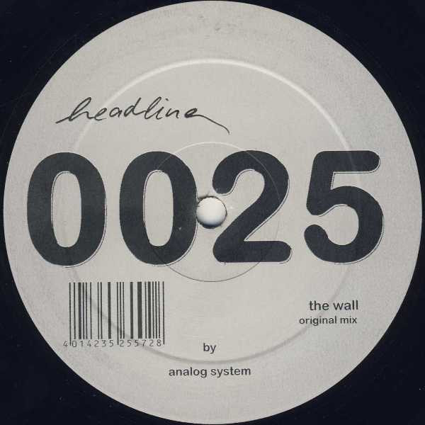 Analog System - The Wall | Headline (HEADLINE0025)