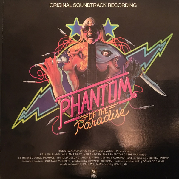 Various - Phantom Of The Paradise - Original Soundtrack Recording | A&M Records (SP-3653) - main