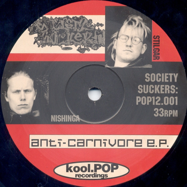 Society Suckers - Anti-Carnivore e.p. | kool.POP (POP12.001)