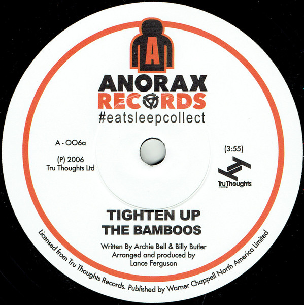 The Bamboos - Tighten Up / The Witch | Anorax Records (A-006)
