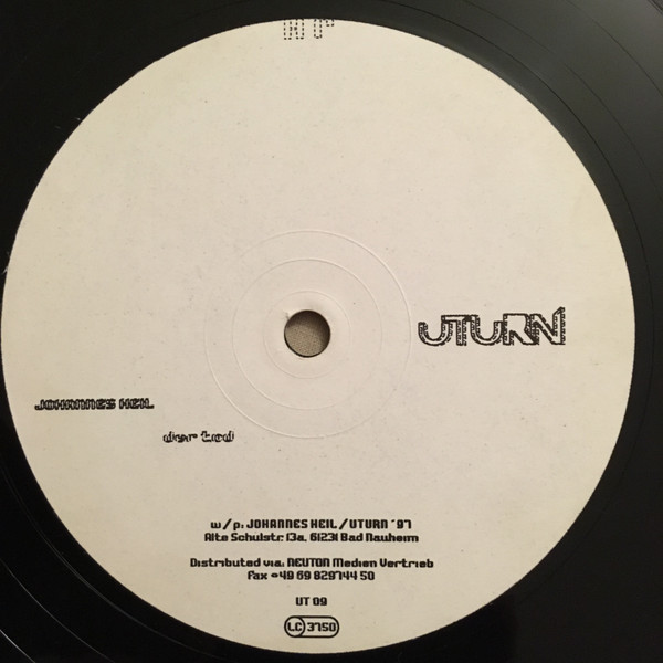 Johannes Heil - Der Tod | UTurn Records (UT 09)