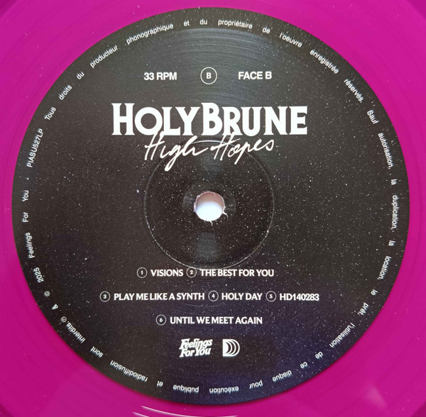 Holybrune - High Hopes | Feelings For You (PIASU527LP) - 4 Holybrune - High Hopes | Feelings For You (PIASU527LP) - 4