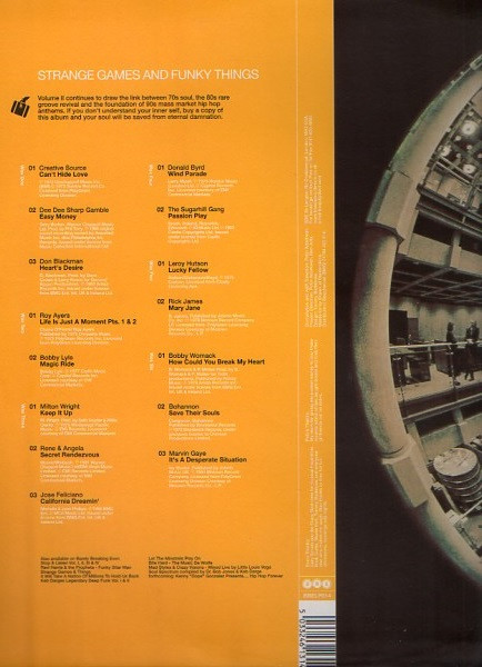 Various - Strange Games And Funky Things Volume II (Solid Rare Grooves And Smoking 70s Soul) | BBE (BBELP014) - 2 Various - Strange Games And Funky Things Volume II (Solid Rare Grooves And Smoking 70s Soul) | BBE (BBELP014) - 2
