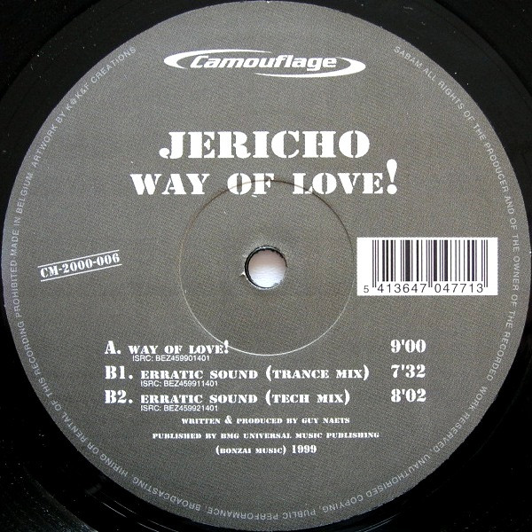 Jericho - Way Of Love! | Camouflage (CM-2000-006)