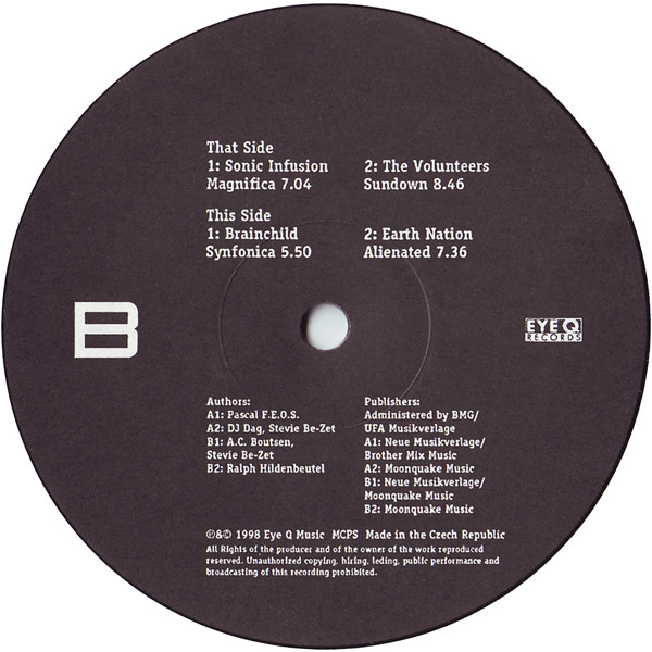 Various - Eye Q Classics Volume 1 | Eye Q Records (eyeqclasslp001) - 3