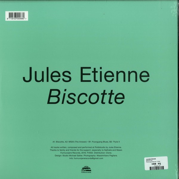 Jules Etienne - Biscotte | Funnuvojere Records (FV002)