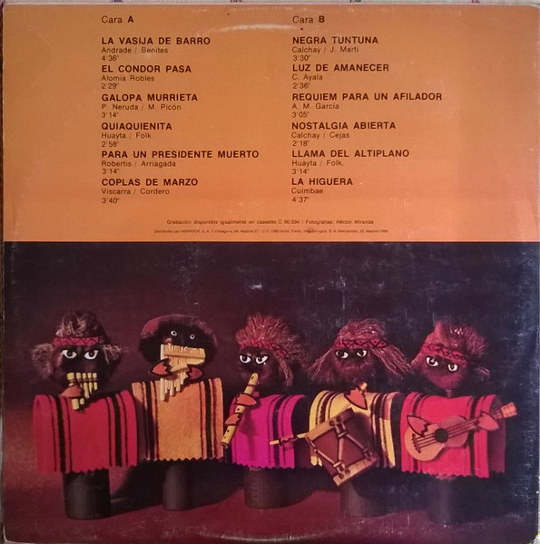Los Calchakis - Disco De Oro | Arion (S 60.534) - 4