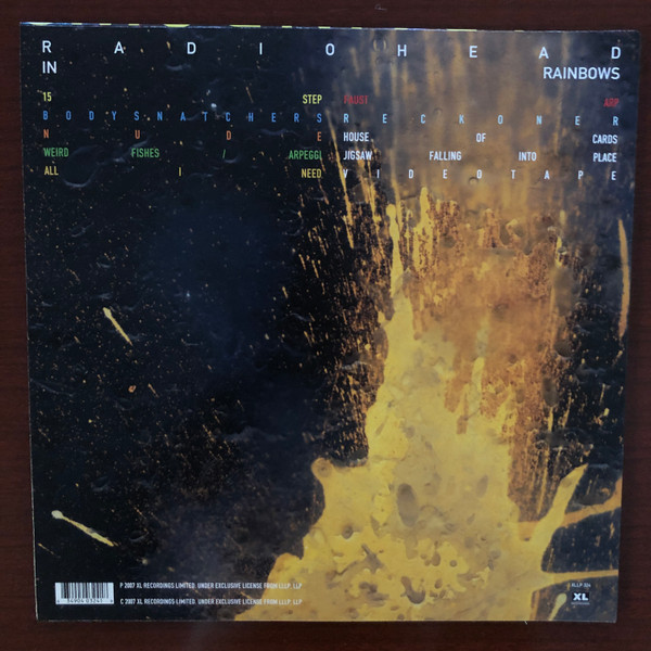 Radiohead - In Rainbows | XL Recordings (XLLP 324) - 2