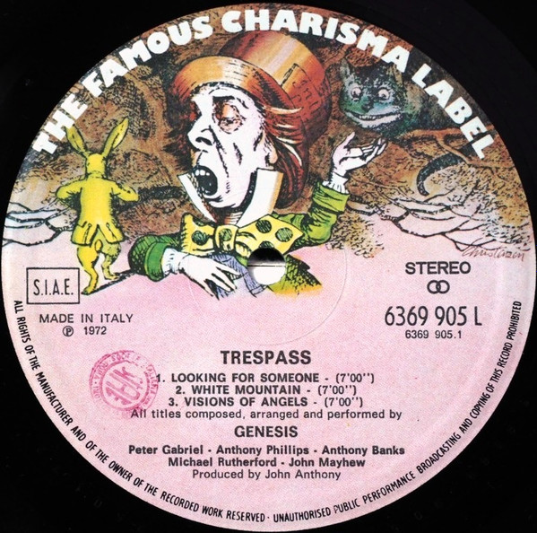 Genesis - Trespass | Charisma (6369 905) - main Genesis - Trespass | Charisma (6369 905) - main