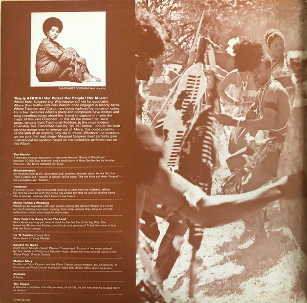 Ipi-Tombi Featuring Margaret Singana - The Warrior | R & T (RTL 4028) - 2