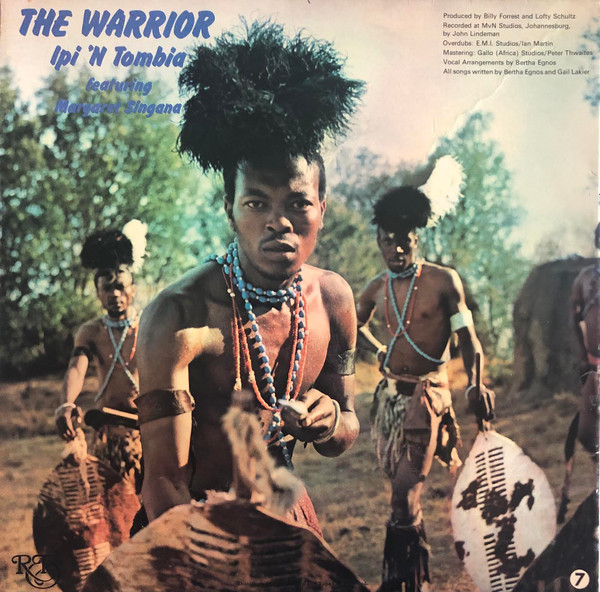Ipi-Tombi Featuring Margaret Singana - The Warrior | R & T (RTL 4028) - 4