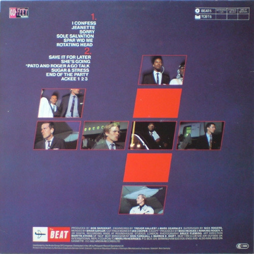 The Beat - Special Beat Service | Go-Feet Records (BEAT 5) - 2