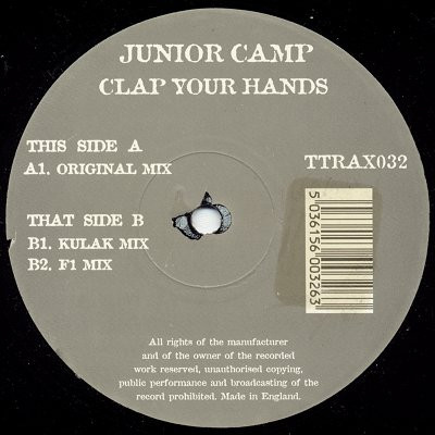 Junior Camp - Clap Your Hands | Tripoli Trax (TTRAX032)