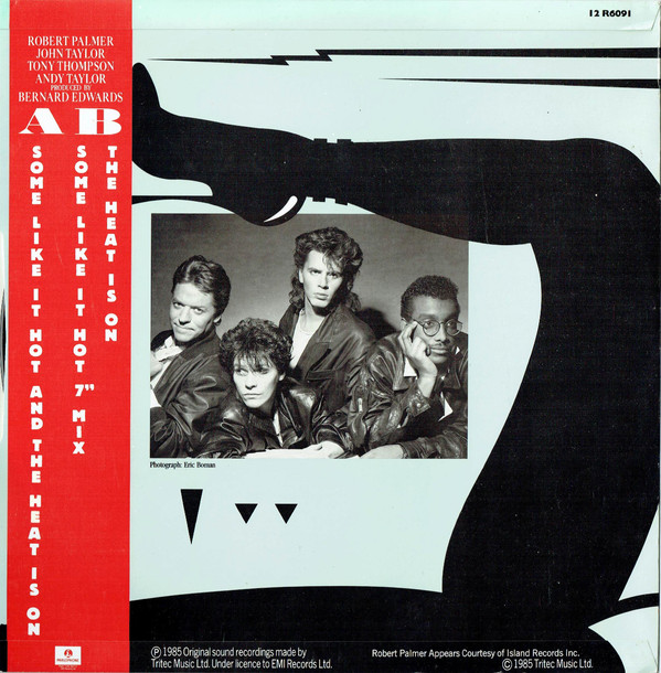 The Power Station - Some Like It Hot / The Heat Is On | Parlophone (12 R6091) - 2