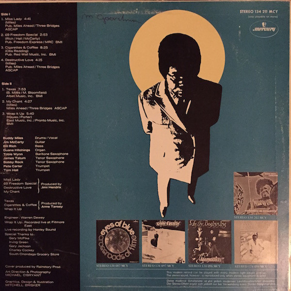 Buddy Miles Express - Electric Church | Mercury (134 211 MCY) - 2