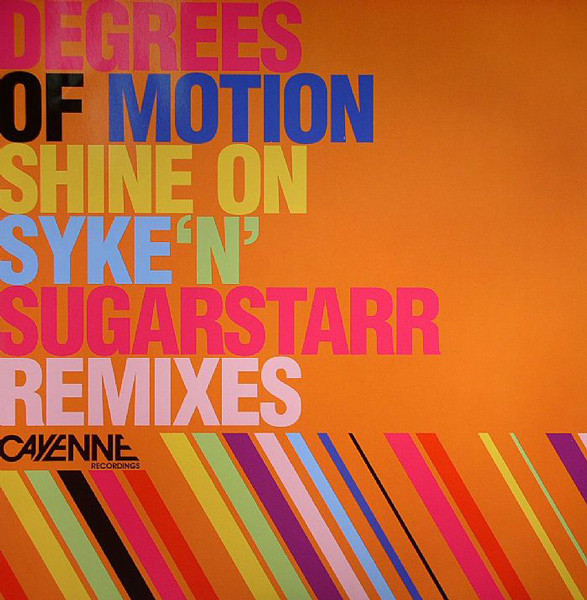 Degrees Of Motion - Shine On | Cayenne Recordings (SPICY005)