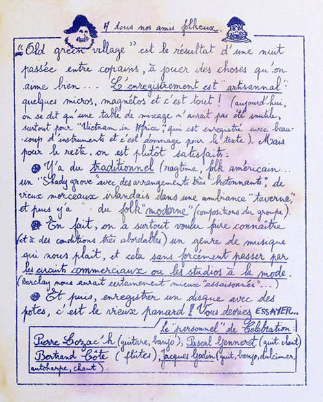 Celebration - Old Green Village | Le Kiosque d'Orphée (KO/76.0515)