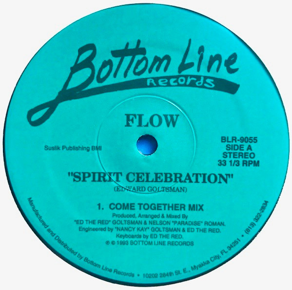 Flow - Spirit Celebration | Bottom Line Records (BLR-9055) - 3