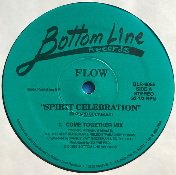 Flow - Spirit Celebration | Bottom Line Records (BLR-9055)