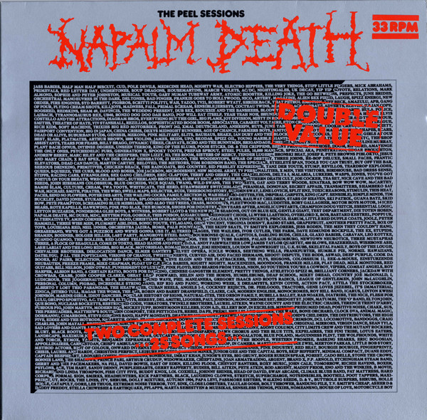 Napalm Death - The Peel Sessions | Strange Fruit (SFPSD049) - main Napalm Death - The Peel Sessions | Strange Fruit (SFPSD049) - main