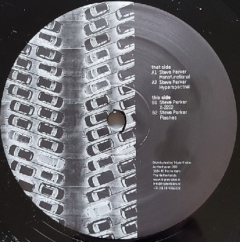 Steve Parker - X-2222 EP | Planet Rhythm Records (PRRUK BLK 077)