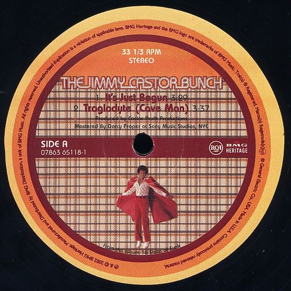The Jimmy Castor Bunch - It's Just Begun / Troglodyte (Cave Man) | RCA (07863 65118-1) - 2