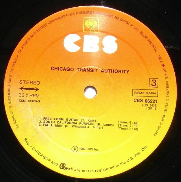 Chicago - Chicago Transit Authority | CBS (S 66221) - 3 Chicago - Chicago Transit Authority | CBS (S 66221) - 3
