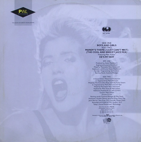 Mandy Smith - Boys And Girls | CGD (INT 15364) - 2