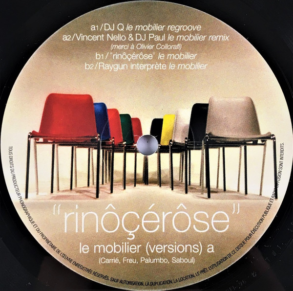 Rinôçérôse - Le Mobilier (Versions) | Crépuscule France (TWI 1062 EP) - 3 Rinôçérôse - Le Mobilier (Versions) | Crépuscule France (TWI 1062 EP) - 3