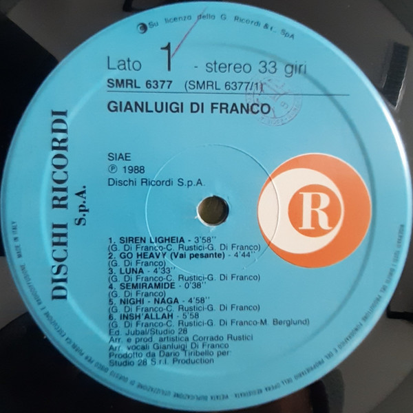 Gianluigi Di Franco - Gianluigi Di Franco | Ricordi (SMRL 6377) - 2