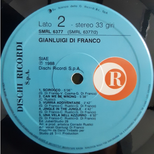 Gianluigi Di Franco - Gianluigi Di Franco | Ricordi (SMRL 6377) - 3