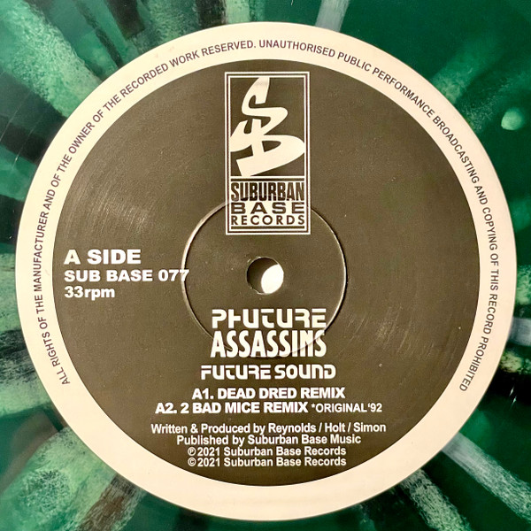 Phuture Assassins - Back To The Phuture | Suburban Base Records (SUBBASE 077) - 3 Phuture Assassins - Back To The Phuture | Suburban Base Records (SUBBASE 077) - 3