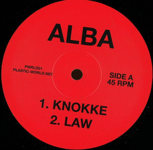 Alba - Knokke / Law | Plastic World (PWRLD01) - main Alba - Knokke / Law | Plastic World (PWRLD01) - main