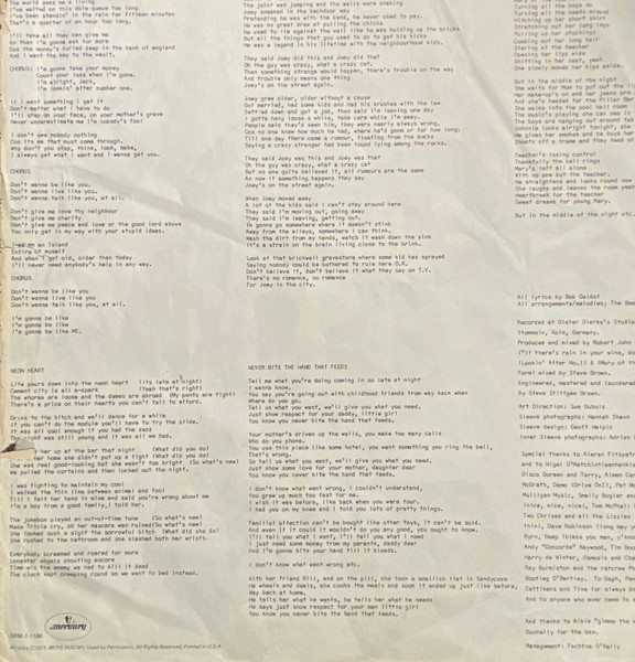 The Boomtown Rats - The Boomtown Rats | Mercury (SRM-1-1188) - 4 The Boomtown Rats - The Boomtown Rats | Mercury (SRM-1-1188) - 4