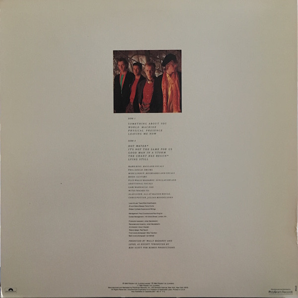 Level 42 - World Machine | Polydor (422-827 487-1 Y-1) - 2