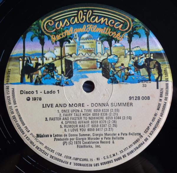 Donna Summer - Live And More | Casablanca (9128 008/9) - 4 Donna Summer - Live And More | Casablanca (9128 008/9) - 4