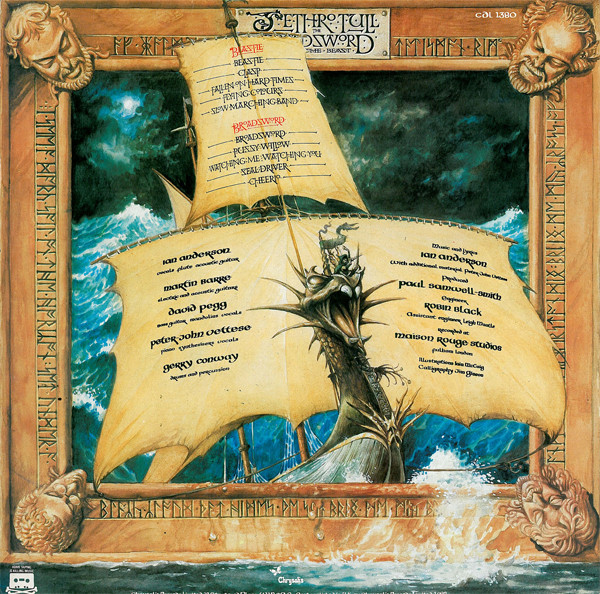 Jethro Tull - The Broadsword And The Beast | Chrysalis (CDL 1380)