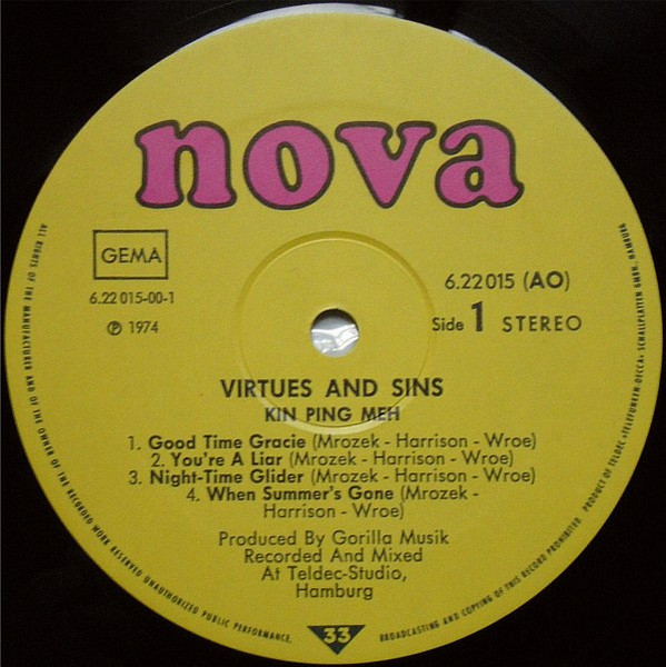 Kin Ping Meh - Virtues & Sins | Nova (6.22015 AO) - 3