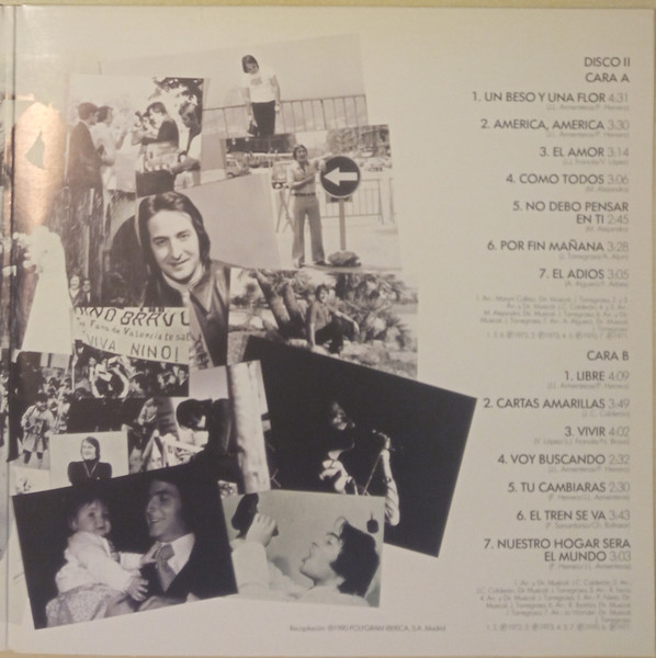 Nino Bravo - 30 Grandes Exitos Originales | Polydor (847 694-1) - 4