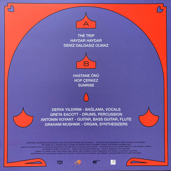 Derya Yıldırım & Grup Şimşek - Dost 1 | Les Disques Bongo Joe (BJR065)